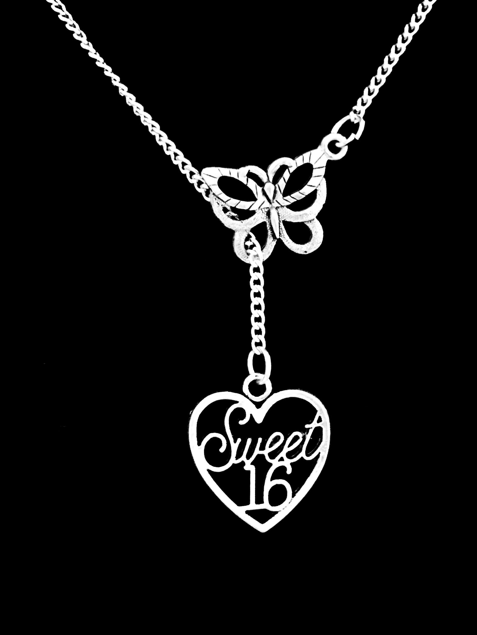 Sweet 16 Necklace Sweet Sixteen Jewelry Birthday Gift Etsy