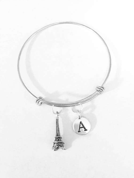 Paris + Stainless Steel + Charm Bracelets
