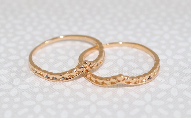 Trendy Rings Thin Minimalist Ring Dainty Ring Chevron Ring Hammered Chevron Ring Stackable Gold Ring Gold Chevron Ring Delicate Ring