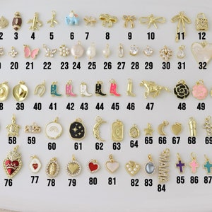 Add on Charm - Charm for Charm Necklace - Gold Filled Charms - Western Charms - Gold Charm - Charm for Bracelet