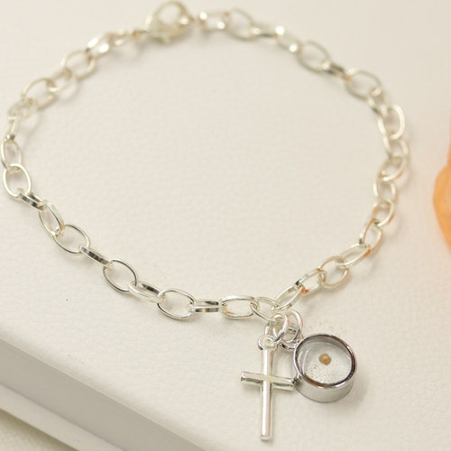 Mustard Seed Bracelet Faith Bracelet Inspirational Jewelry Etsy