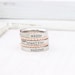 Stackable Ring - Personalized Ring - Mothers Rings - Hand Stamped Ring - Personalized rings - Stacking Ring - Name Ring - Engraved Rings