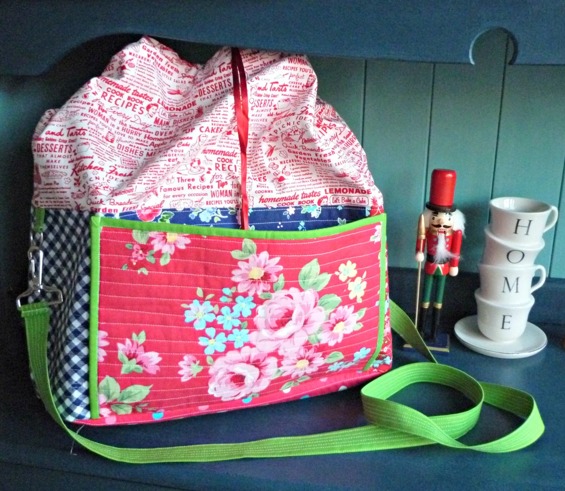 The Doris Project Bag Pattern PDF Sewing Pattern for This Versatile Bag Yarn Project Bag, Baby