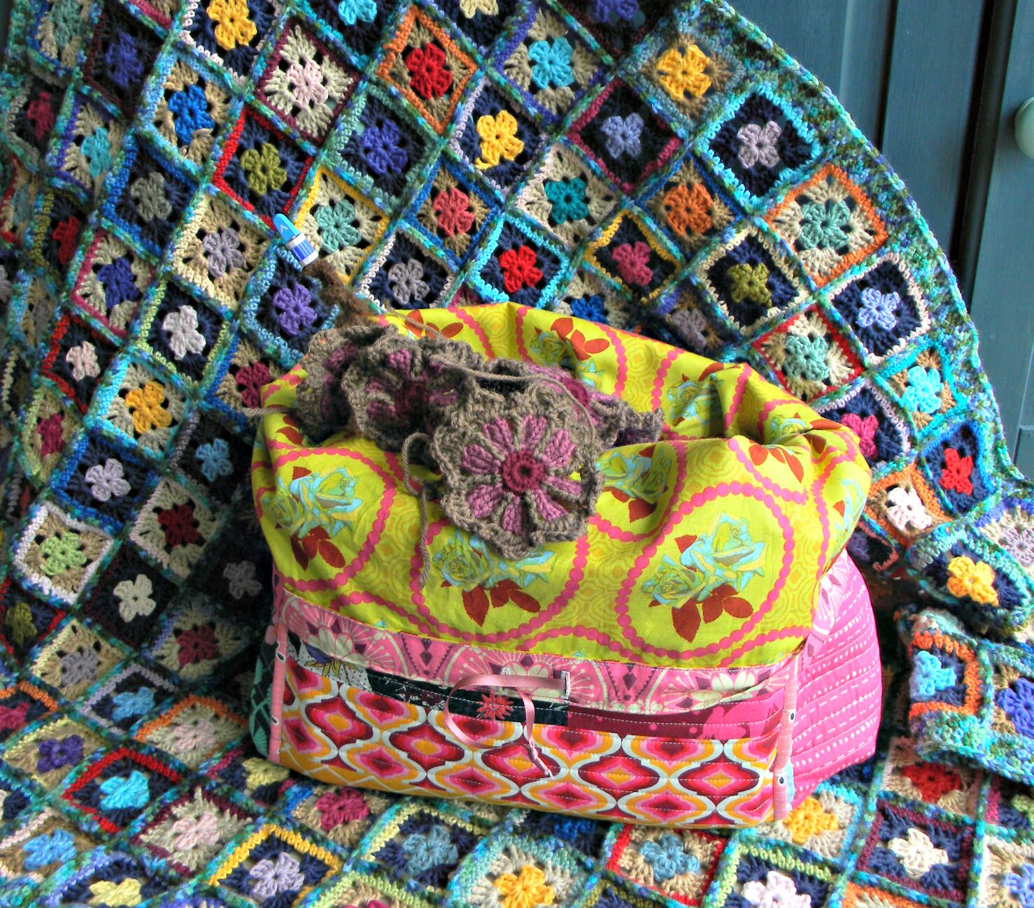 The Doris Project Bag Pattern PDF Sewing Pattern for This Versatile Bag Yarn Project Bag, Baby