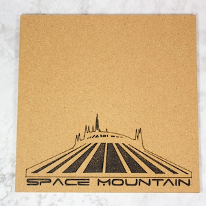 Space Mountain Disney Pin Board
