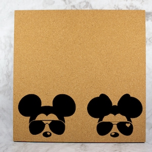Mickey and Minnie Pin Board