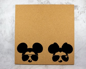 Mickey and Minnie Pin Board