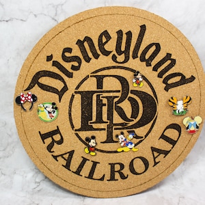 Disneyland Railroad Pin Board