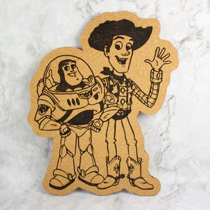 Woody and Buzz Toy Story Pin Board
