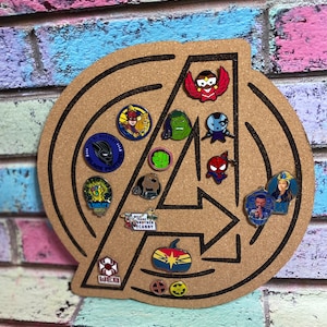 Avenger Disney Pin Cork Board