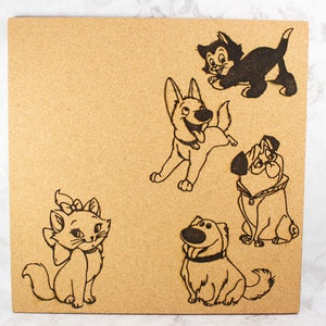 Disney Dogs and Cats pin boards