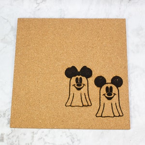 Ghost Mickey and Minnie Pin Board