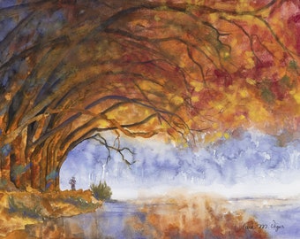 In the Arms of Autumn Giclee Prints