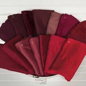 Newborn Wrap * RED * Burgundy * Maroon * Ruby * Photography Prop * Swaddle *