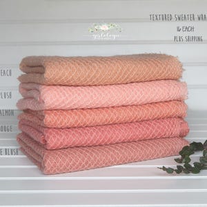 Newborn Textured Sweater Wraps * Photo Prop * Newborn Wrap * Photography Prop image 2
