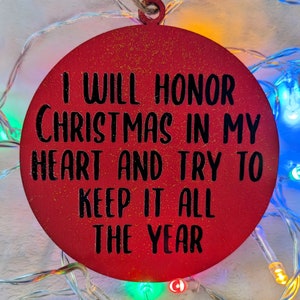 Muppets Christmas Carol - Handmade Christmas Tree Decoration - Tree Ornament - Christmas Gift for Family - Novelty Comedy Funny