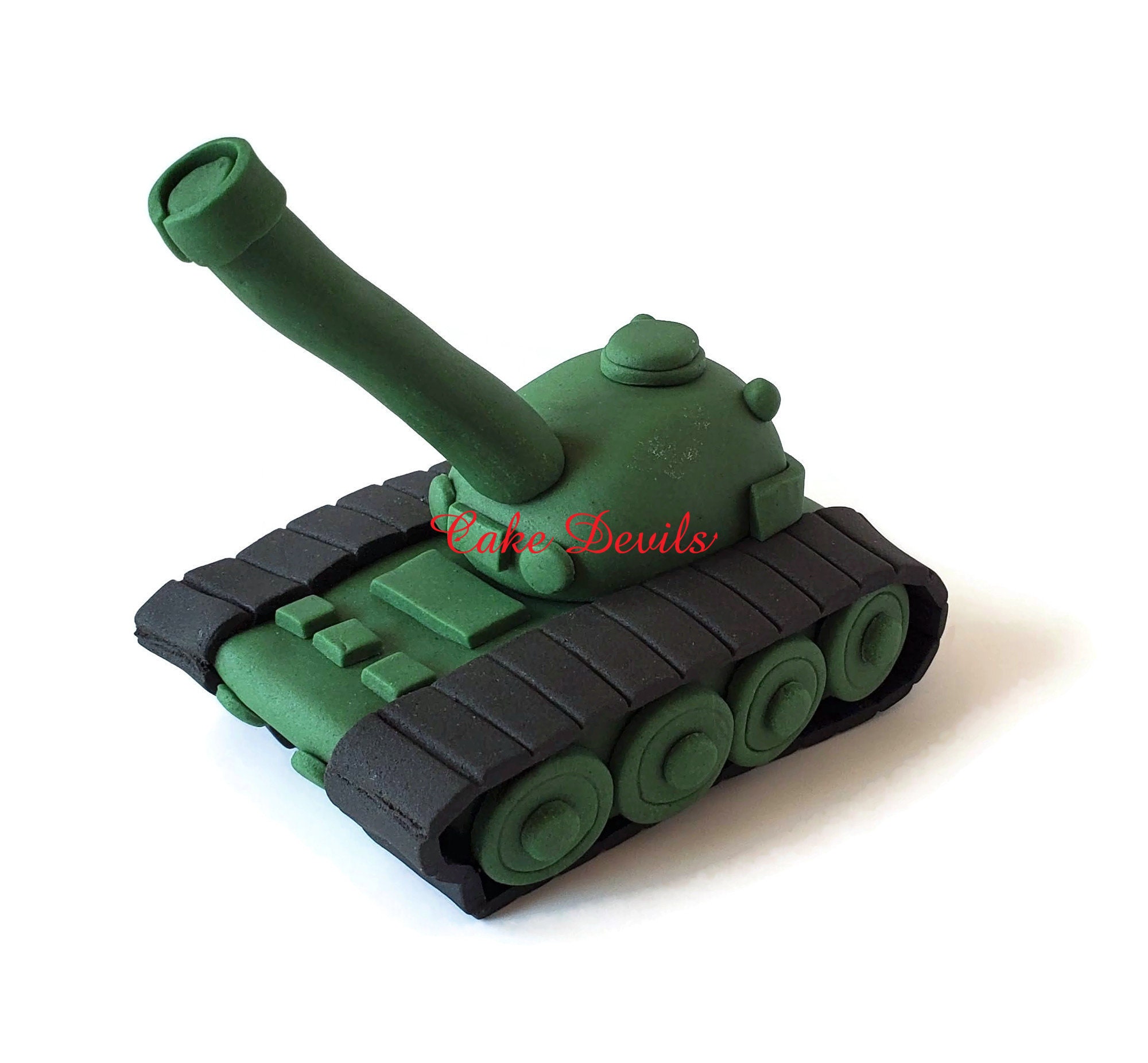 Fondant Tank Cake Topper Military Cake Decorations Etsy