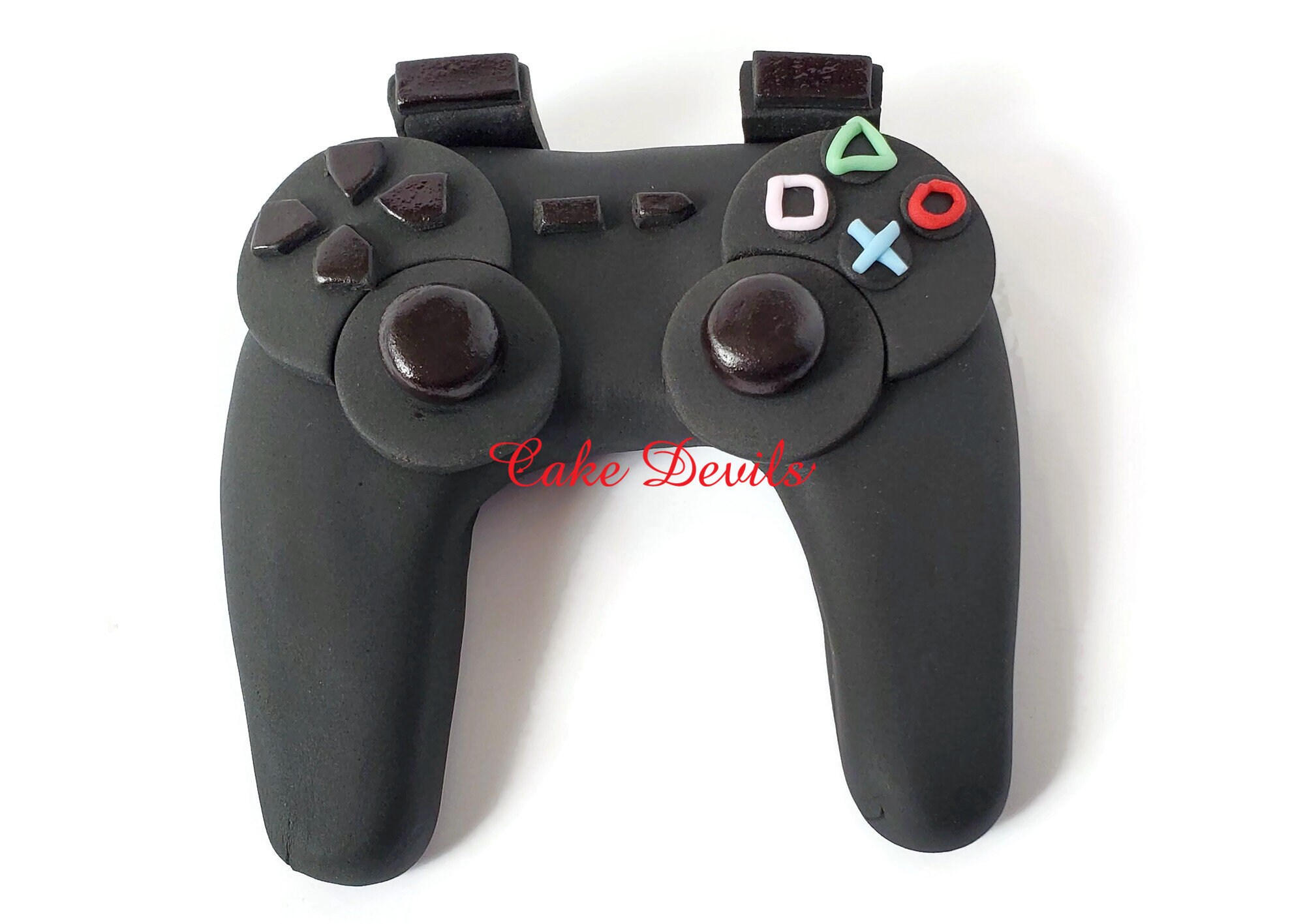 Video Game Controller Fondant Cake Topper Gaming Birthday Etsy