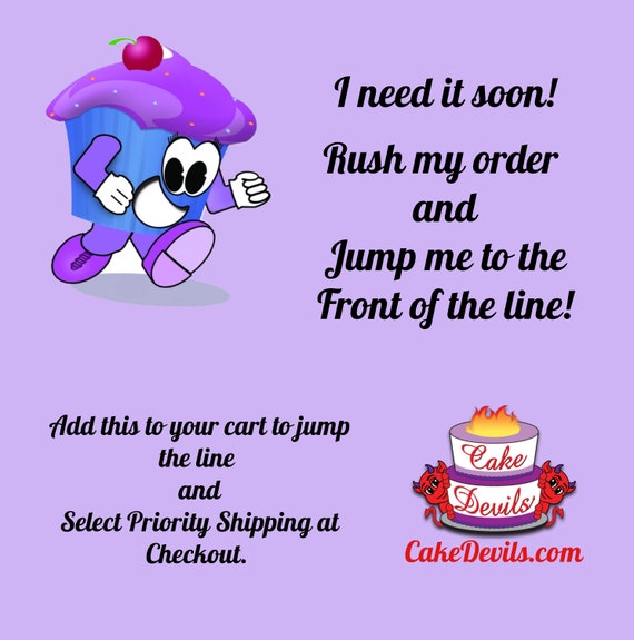 Rush My Order! - Jump the line and Optional Shipping Upgrade. PLEASE READ DESCRIPTION! Il_570xn