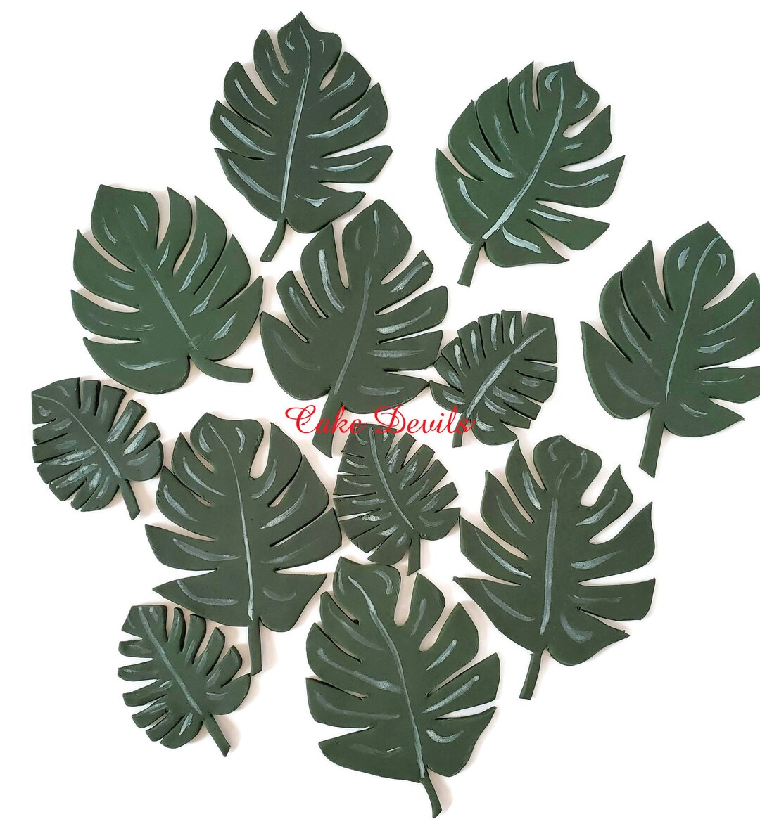 25 PCS Model Scenery Trees - 3 To 5 Inch Rainforest & Palm Trees For Dioramas, Train Layouts, Or Cake Decorating