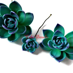 Succulent Cake Topper Flowers, Gumpaste Succulents, Fondant Wedding Flowers, Floral Cake Decorations, Bridal Shower Sugar Flowers