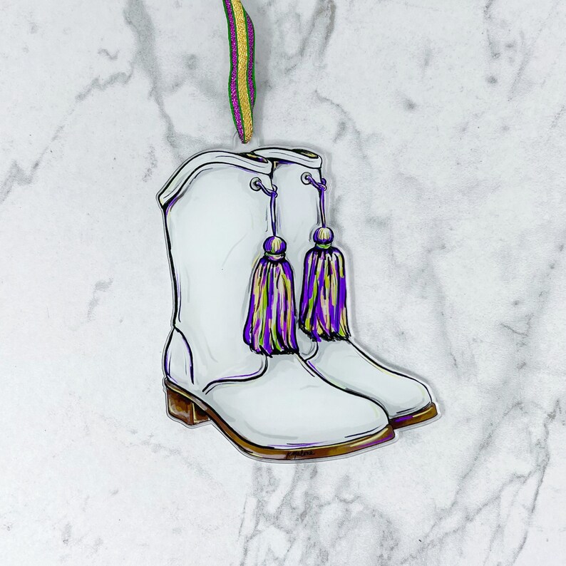 mardi gras marching boots