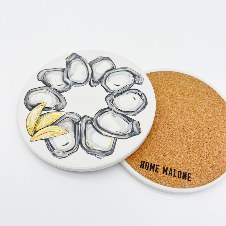 Home Malone Oyster Wreath Coaster - Thumbnail 2