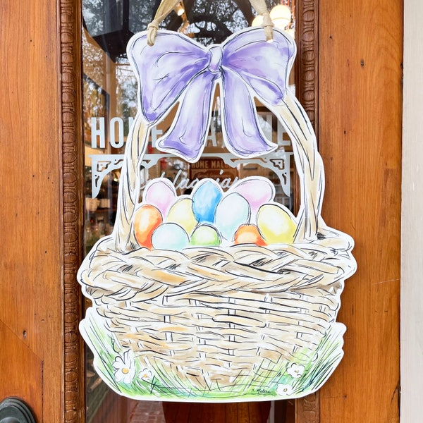 Easter Door Hanger Etsy
