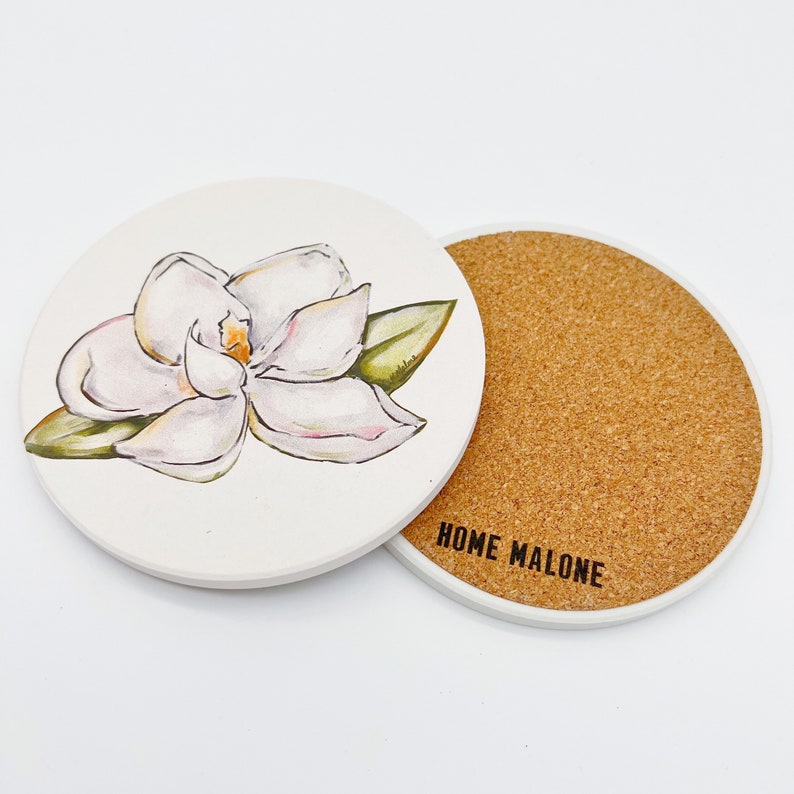 Home Malone Magnolia Coaster