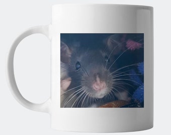 Custom Rat Photo Mug