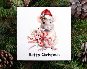 Thank You Rat Greetings Card, Thanks Note Card, for Rat Lovers, Vets ...