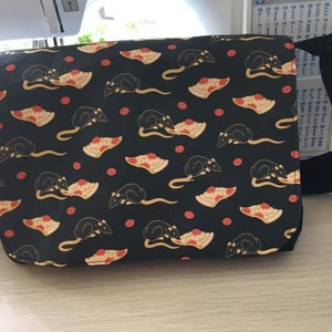 Pizza Rat Messenger Bag