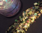 LIMITED EDITION 39 Moonlight 39 vegan and cruelty free glitter gel iridesent white gold flash