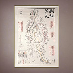 Acupuncture Chart of Asian Medicine