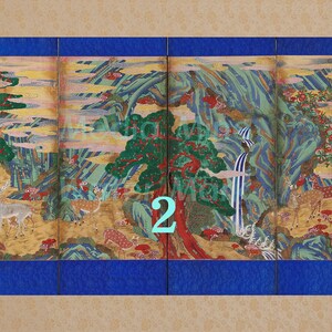 Minhwa Ten Longevity Symbols Giclee Prints From Original Antique ...