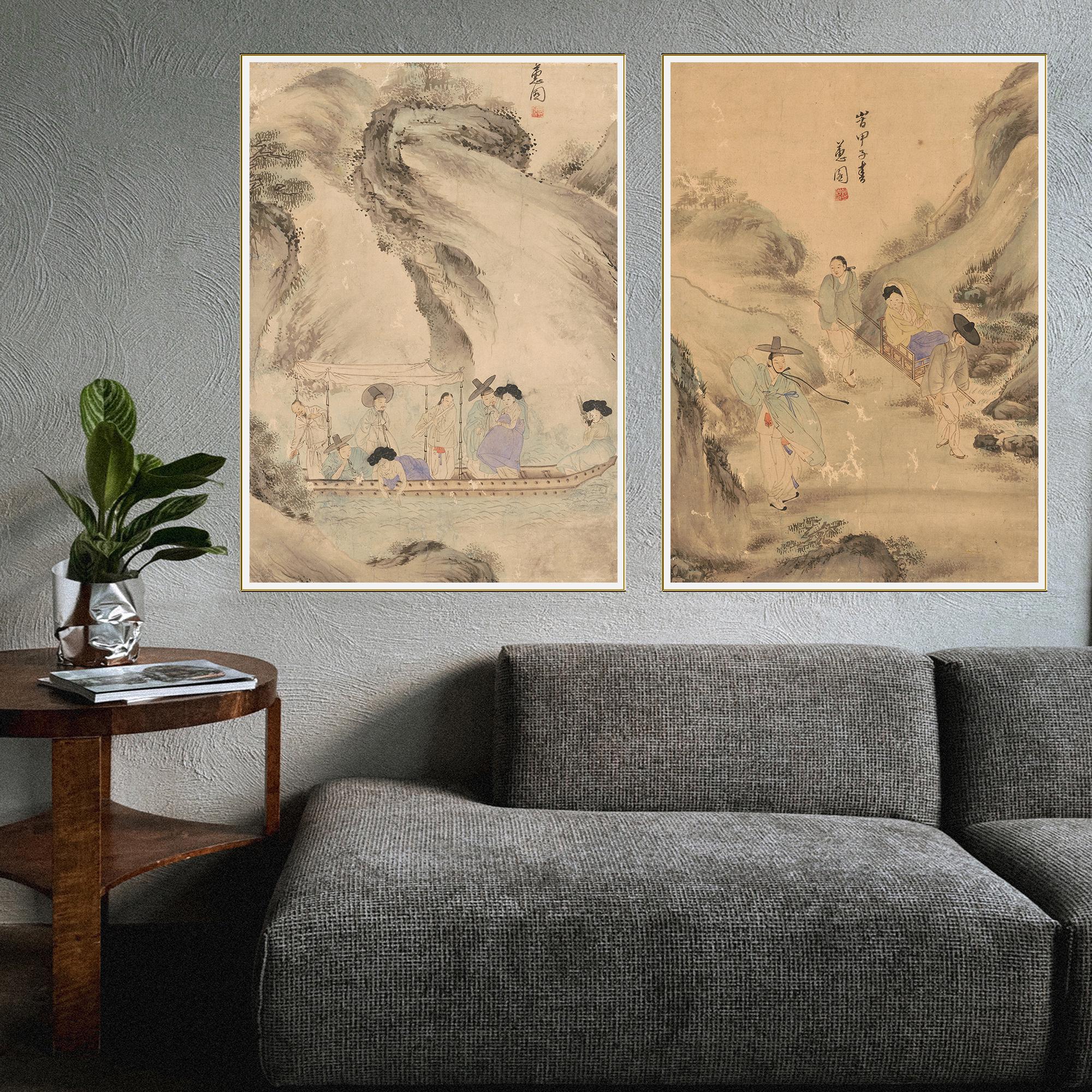 韓国の骨董品から生まれたシン・ユンボクの民芸品 - Etsy 日本