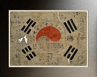朝鮮王朝の旗：朝鮮王朝の旗 - Etsy 日本