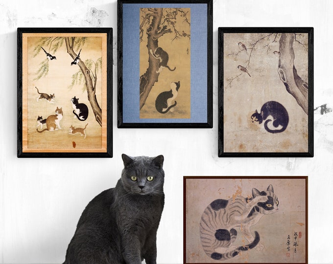 Minhwa Ten Longevity Symbols Giclee Prints From Original Antique ...