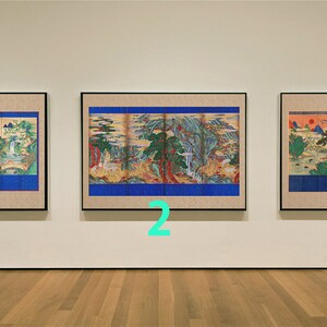 Minhwa Ten Longevity Symbols Giclee Prints From Original Antique ...
