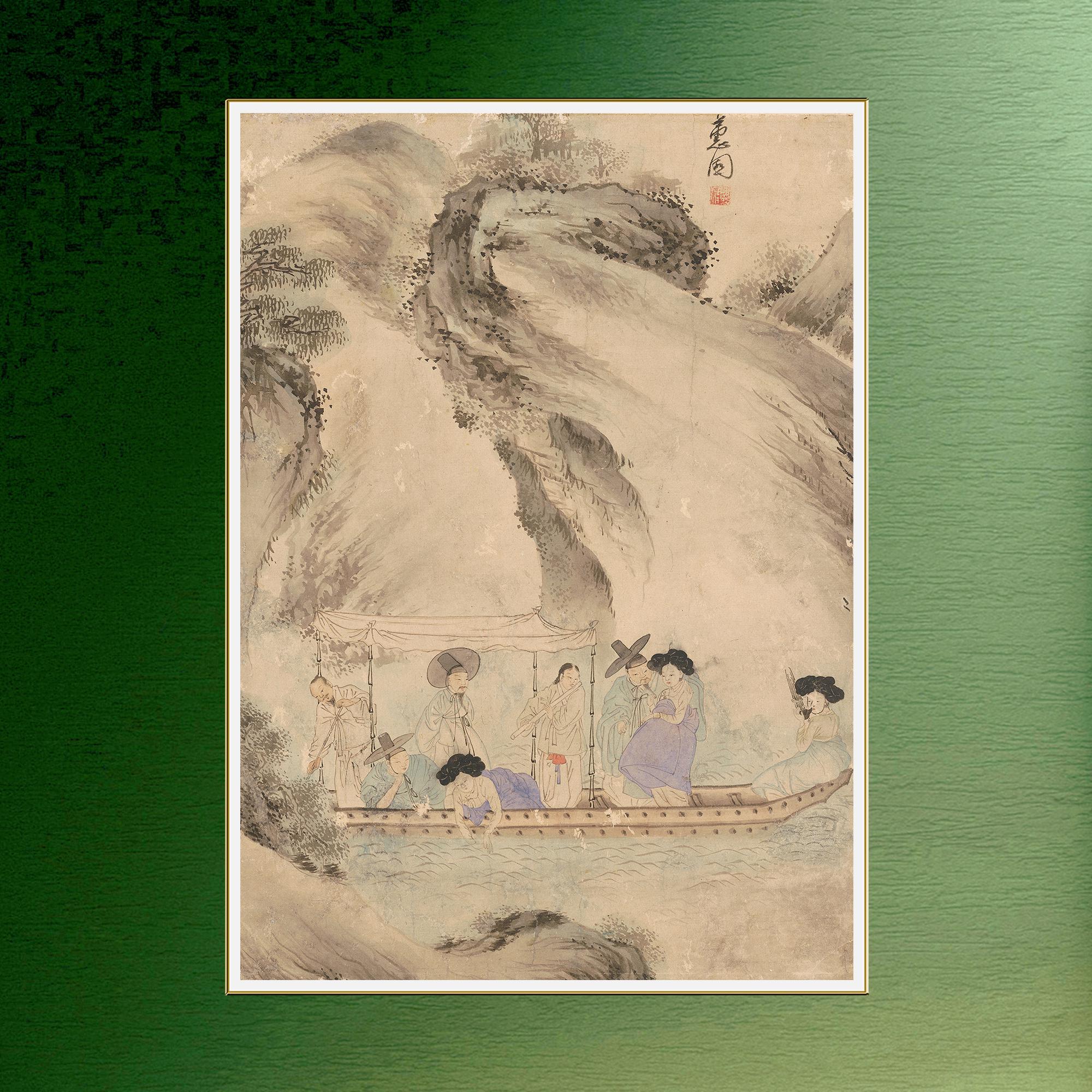 太鼓 朝鮮美術 民芸品：韓国 韓国の骨董品から生まれたシン・ユンボクの民芸品 - Etsy 日本