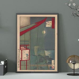 Vintage Japanese Art Woodblock Prints Reproduction