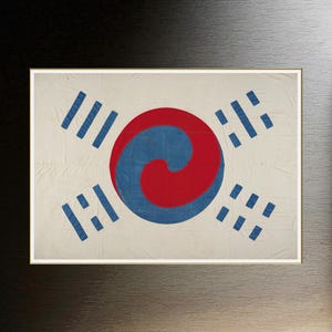 Historical Flag of Korea Taegukgi 데니태극기