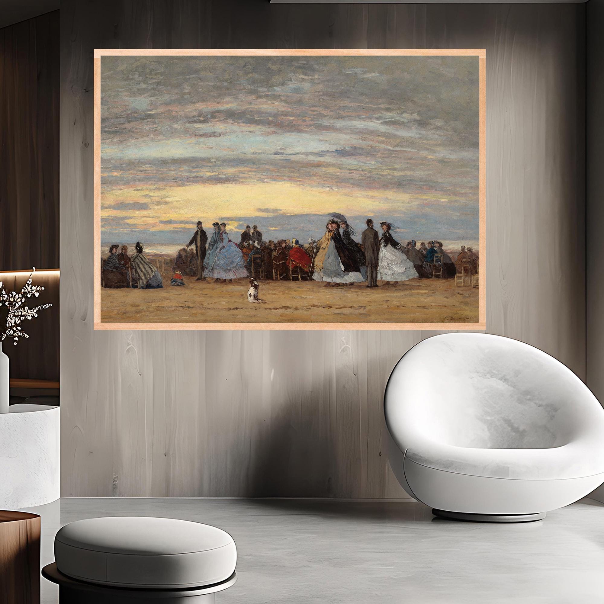 Seascape by Eugene Boudin Fine Art Print - Etsy