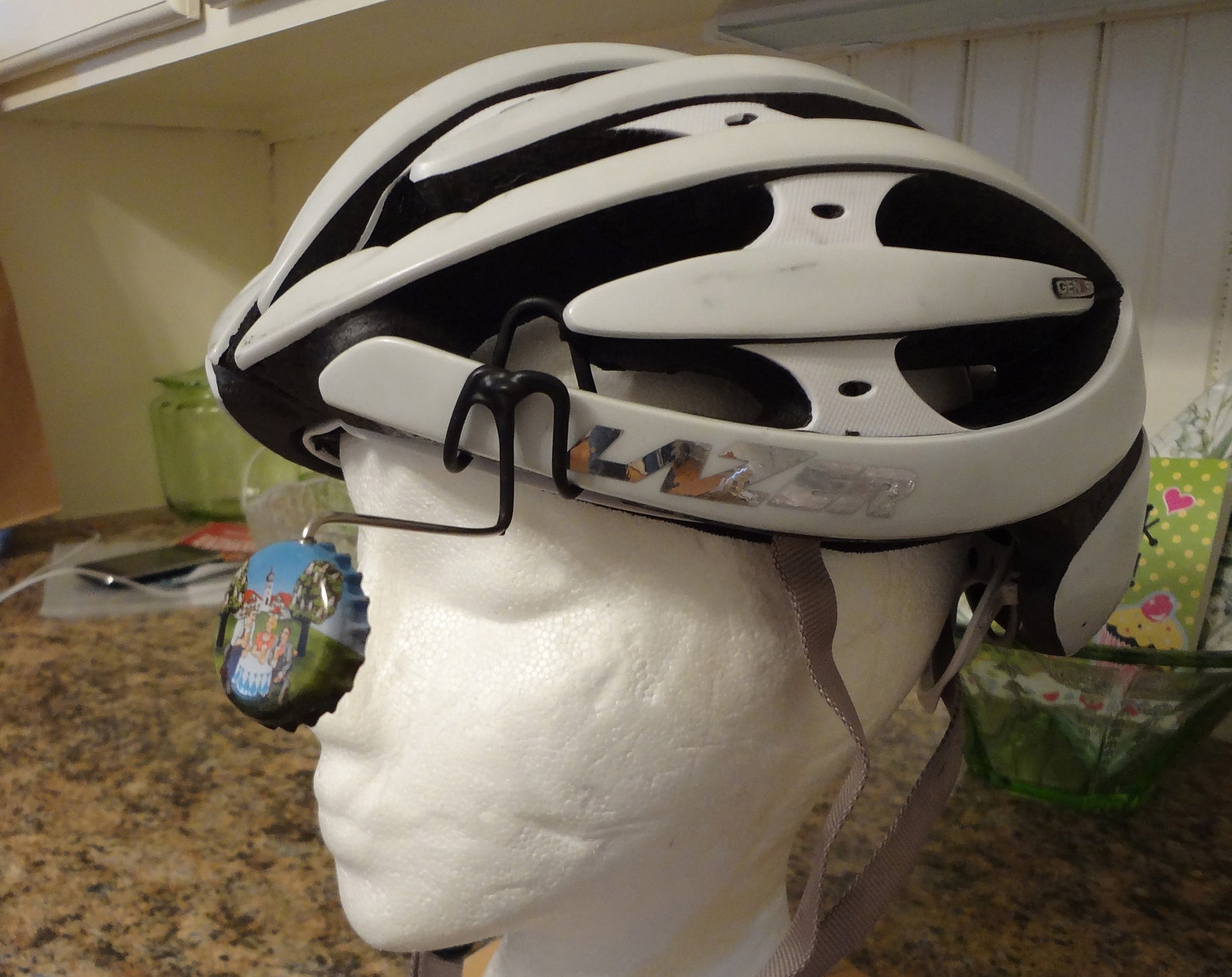 Helmet Rear View Mirror Bike Helmet Bicycle Accessories Etsy