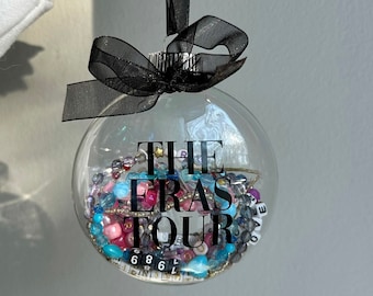 Taylor Christmas Ornament for Friendship Bracelets, Eras Tour