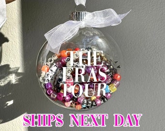 Taylor Christmas Ornament for Friendship Bracelets, The Eras Tour, EMPTY