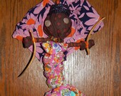 Day of the Dead Juju Doll - Dia de los Muertos Voodoo Doll - Voodoo Fetch - Vodou - Folk Art Doll - Occult Art - Witchcraft Doll - Juju Doll