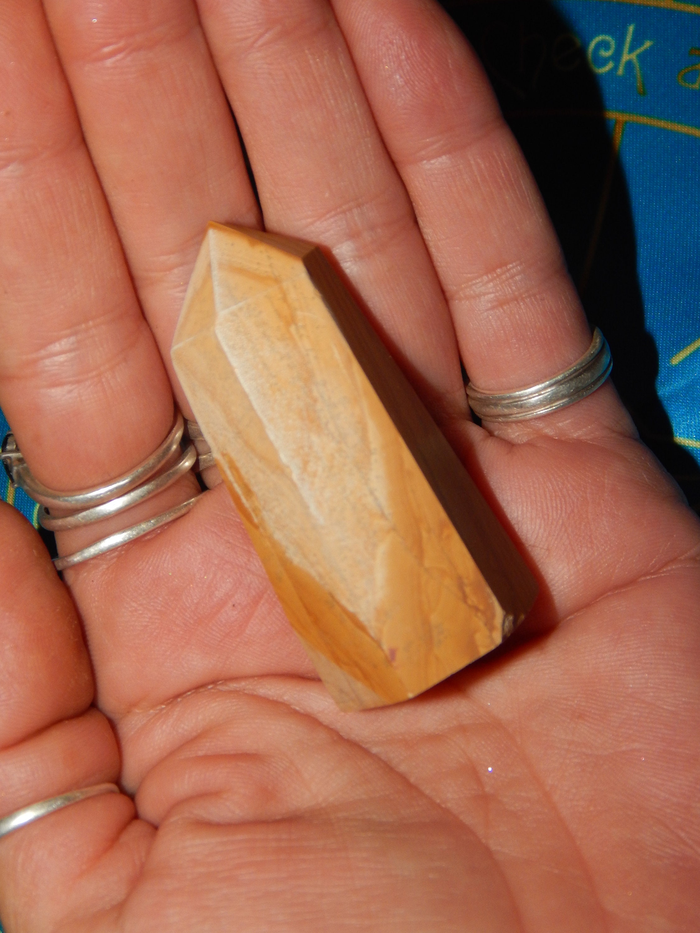 Genuine PICTURE JASPER Tower Jasper Gemstone Wand Point Etsy