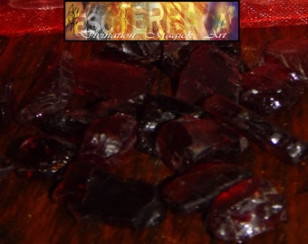 Genuine RAW RED GARNETS - Rough Garnet Crystals - Natural Garnet Crystals - January Birthstone - Capricorn Gemstone - Healing Crystals