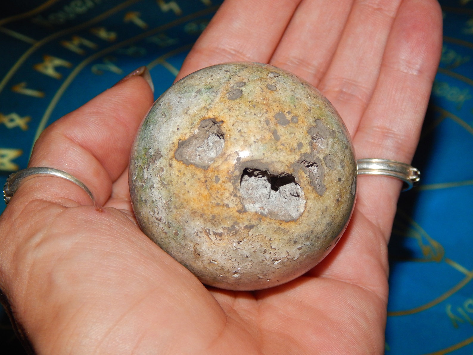 LARGE Genuine INDIAN AGATE Sphere 48mm Indian Agate Orb | Etsy